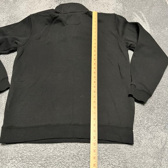 Carhartt Sweatshirt Mens Large Loose Fit Half Zip Workwear - Picture 5 of 7